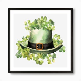 St Patrick'S Day Hat 3 Art Print