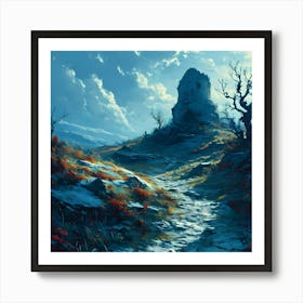 Dark Fantasy Painting Art Print