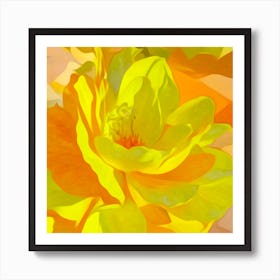 Yellow Flower Art Print