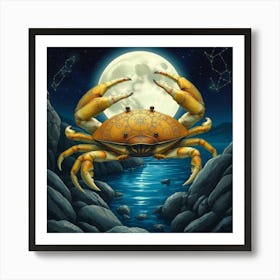 Crab Art Print