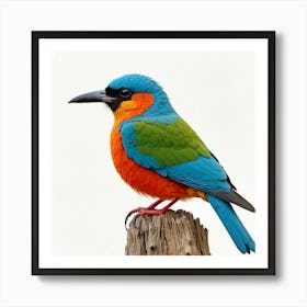 Kingfisher Bird Art Print