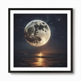 Full Moon 2 Art Print