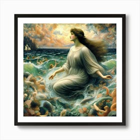 Mermaid 19 Art Print