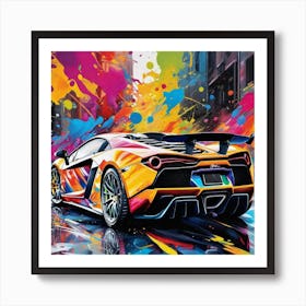 Lamborghini 158 Art Print
