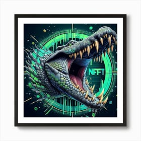 Neft Art Print