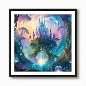 Cinderella'S Castle 2 Art Print