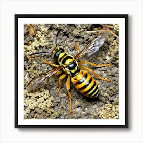 Wasp photo 8 Art Print