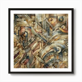 Abstract Painting 81 Art Print