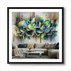 Abstract Painting 2 Art Print