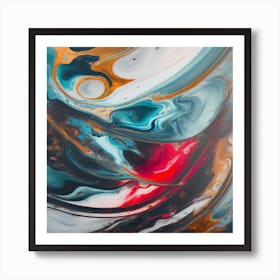 Abstract Painting 8 Art Print