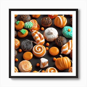 Halloween Candy 7 Art Print