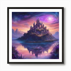 Castle In The Sky Art Print