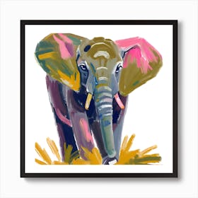 African Bush Elephant 02 1 Art Print