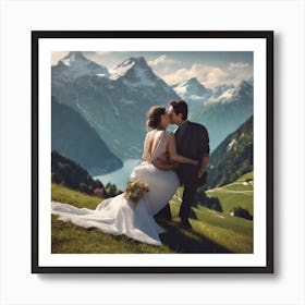 Switzerland Wedding 1 Art Print