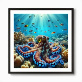 Octopus 1 Art Print