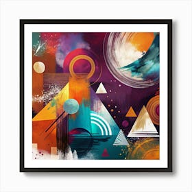 Abstract Painting 168 Art Print