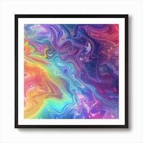 Classic Rainbow (7) Art Print