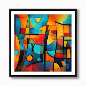 Abstract - Abstract By Person 3 Art Print