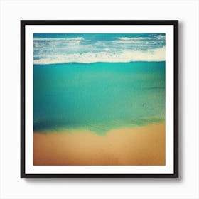 Sand And Sea Art Print