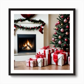 Christmas Presents 3 Art Print