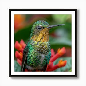 Hummingbird 4 Art Print