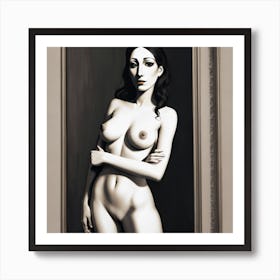 Picasso Naked Woman 6 Art Print