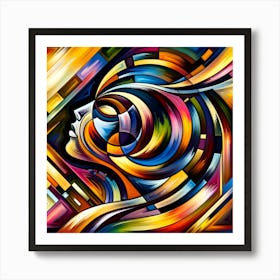 Abstract Abstract Painting Poster