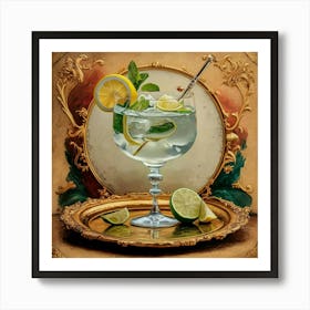 Gin And Tonic 4 Art Print