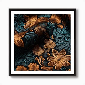 Floral Pattern Art Print