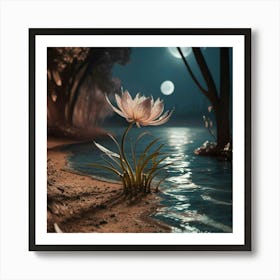 Lotus Flower 1 Art Print