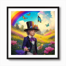 A World Of Whimsy And Curiosity An Eccentric Art Print