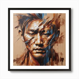 Asian Man Art Print