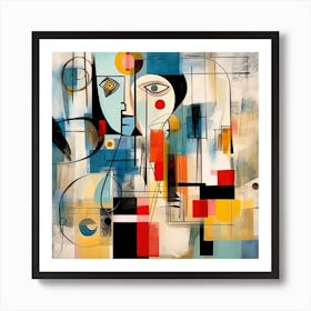 Abstract Painting 19 Art Print