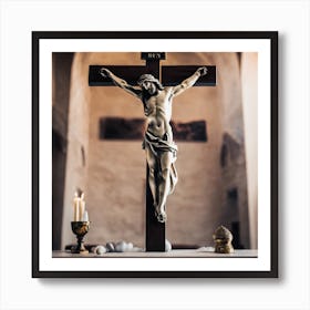 Cross Of Jesus Art Print