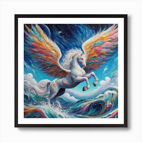 Pegasus 6 Art Print