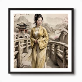 Chinese Woman Art Print