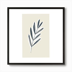 Olive Leaf Print Art Print