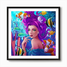 Mermaid Art Print