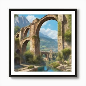 Aqueduct 3 Art Print