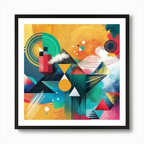 Abstract Painting 172 Art Print