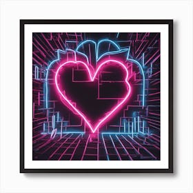 heart Art Print