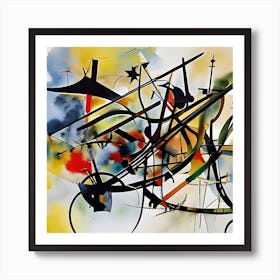 Abstract Painting 11 Art Print