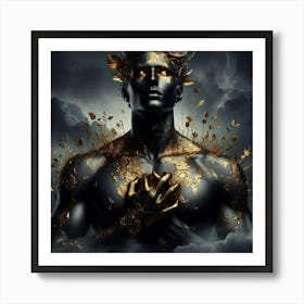 King Of The Gods Art Print