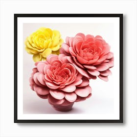 Chrysanthemums Art Print