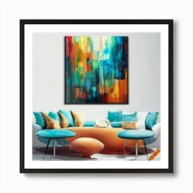 Abstract Painting 3 Art Print