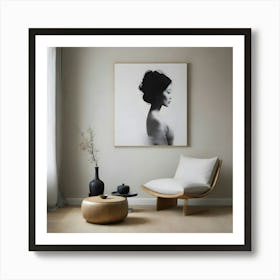 Portrait Of A Woman 7 Art Print