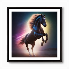 Horse In The Sky Art Print