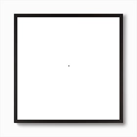 Dot space Art Print