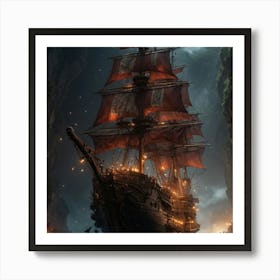 Pirates Of The Caribbean Art Print