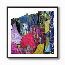 Cityscape 2 Art Print